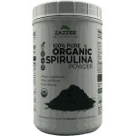 Zazzee Organics 100% Pure Organic Spirulina Powder